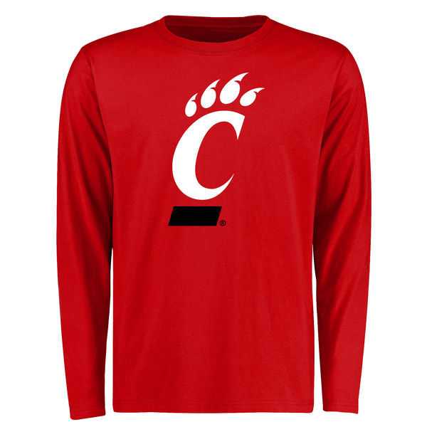 Cincinnati Bearcats Big x26 Tall Classic Primary Long Sleeve WEM T-Shirt - Red,We sell and wholesale Cincinnati Bearcats Big x26 Tall Classic Primary Long Sleeve WEM T-Shirt - Red on line form chian!